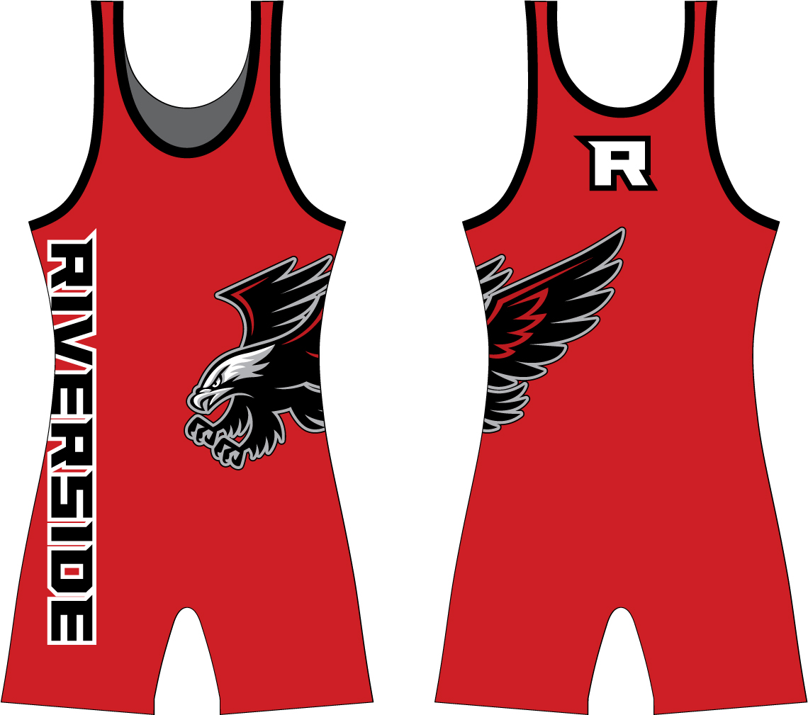 Old School with Side Design Wrestling Singlet